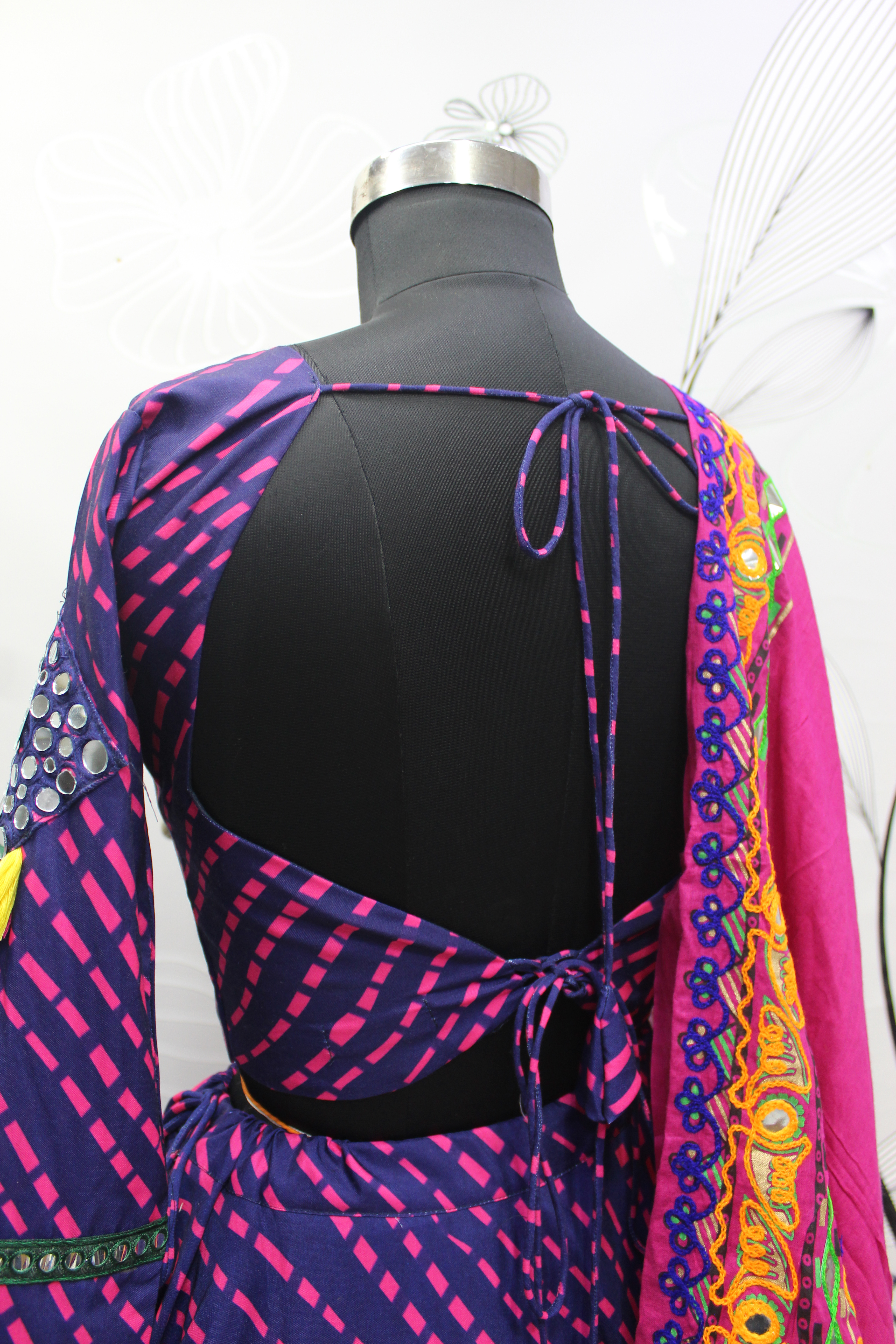 Navratri Special Lehenga Choli Purple Lehanga Choli Party Wear Ghaghra Choli Garba Night Chaniya Choli For Women Dandiya Dress